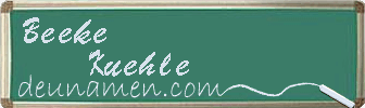 Beeke Kuehle Visitenkarte